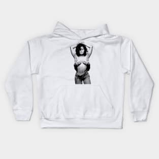 Janet Jackson 80s 90s Vintage Kids Hoodie